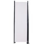 VEVOR 4 Panel Room Divider 5.6 ft (88×67.5inch) White - Image 3