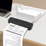 VEVOR Y8 Portable Printer - 2600mAh Battery, 203 DPI, Bluetooth Inkless Mobile Printer for A4, A5 & 8.5" x 11" Thermal Paper, Compatible with iOS, Android & Laptop, Ideal for Travel, Office & Home Use
