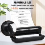 VEVOR Y8 Pro Portable Thermal Printer - 2600mAh Battery, 300 DPI, Bluetooth Inkless Mobile Printer for A4, A5 & 8.5" x 11" Thermal Paper, Compatible with iOS, Android & Laptop, for Travel, Office & Home Use - Image 9