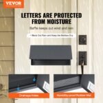 VEVOR MA074 dark gray Through The Door Key Drop Box - Image 12