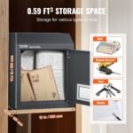 VEVOR MA074 dark gray Through The Door Key Drop Box - Image 11