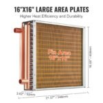 VEVOR C16×16 Heat Exchanger Water to Air - Image 9