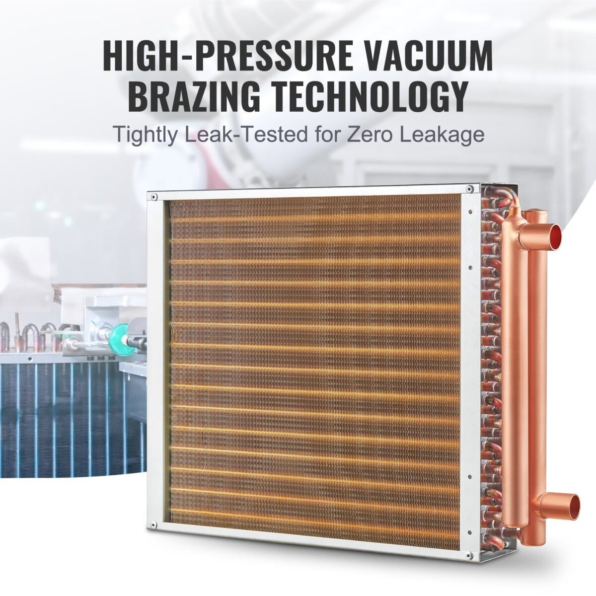 VEVOR C16×16 Heat Exchanger Water to Air - Image 8