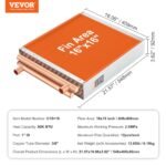 VEVOR C16×16 Heat Exchanger Water to Air - Image 7