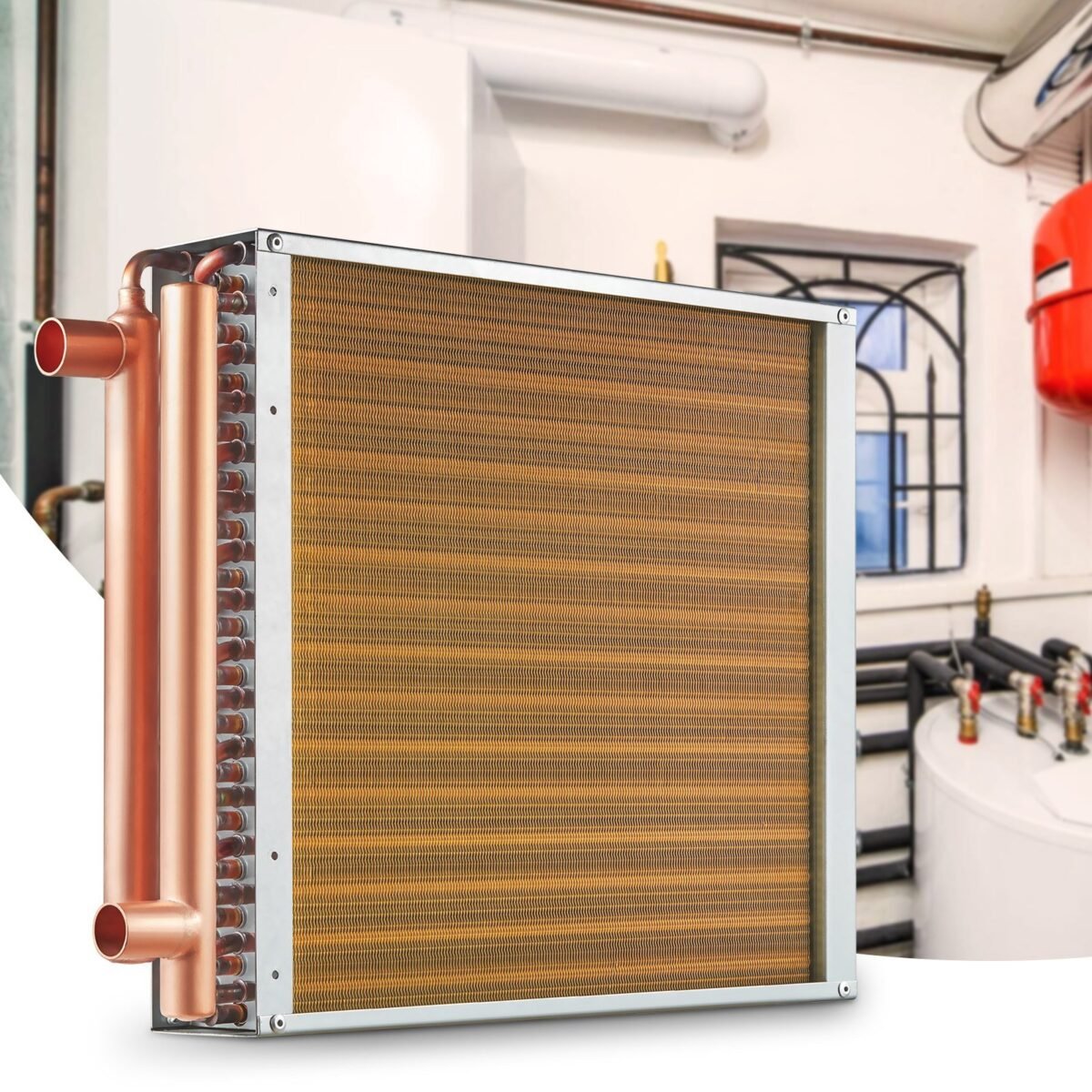 VEVOR C16×16 Heat Exchanger Water to Air - Image 6