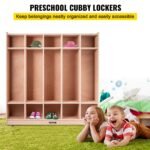 VEVOR Preschool Cubby Lockers 5-Section - Image 12