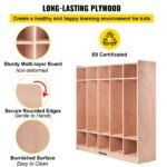 VEVOR Preschool Cubby Lockers 5-Section - Image 10