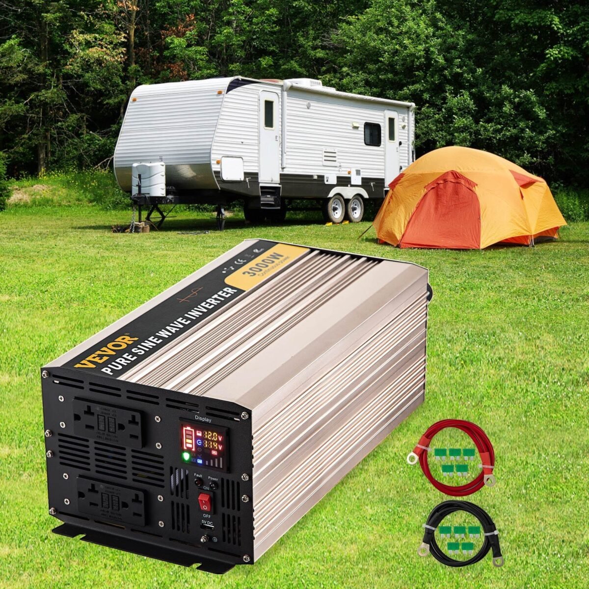 VEVOR ZPX-3000W Pure Sine Wave Inverter, 3000 Watt - Image 6