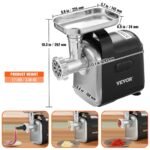 VEVOR MG5008 Electric Meat Grinder, 6.6 Lb - Image 7
