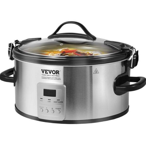 VEVOR BSC-A601 low Cooker, 6QT 240W