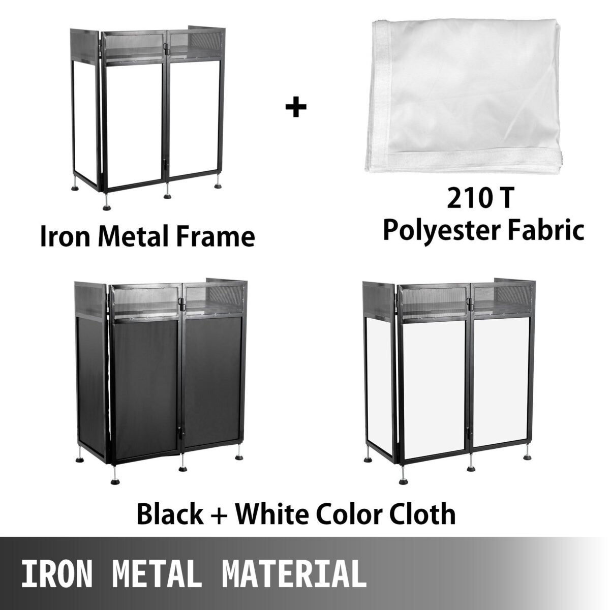 VEVOR DJ Facade Table 20x40x45 Inches - Image 12