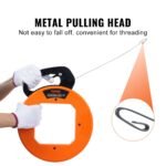 VEVOR LFT01 Fish Tape Wire Cable Line Puller 120ft 1/8 in - Image 8
