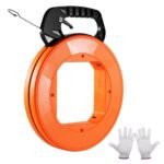 VEVOR LFT01 Fish Tape Wire Cable Line Puller 120ft 1/8 in