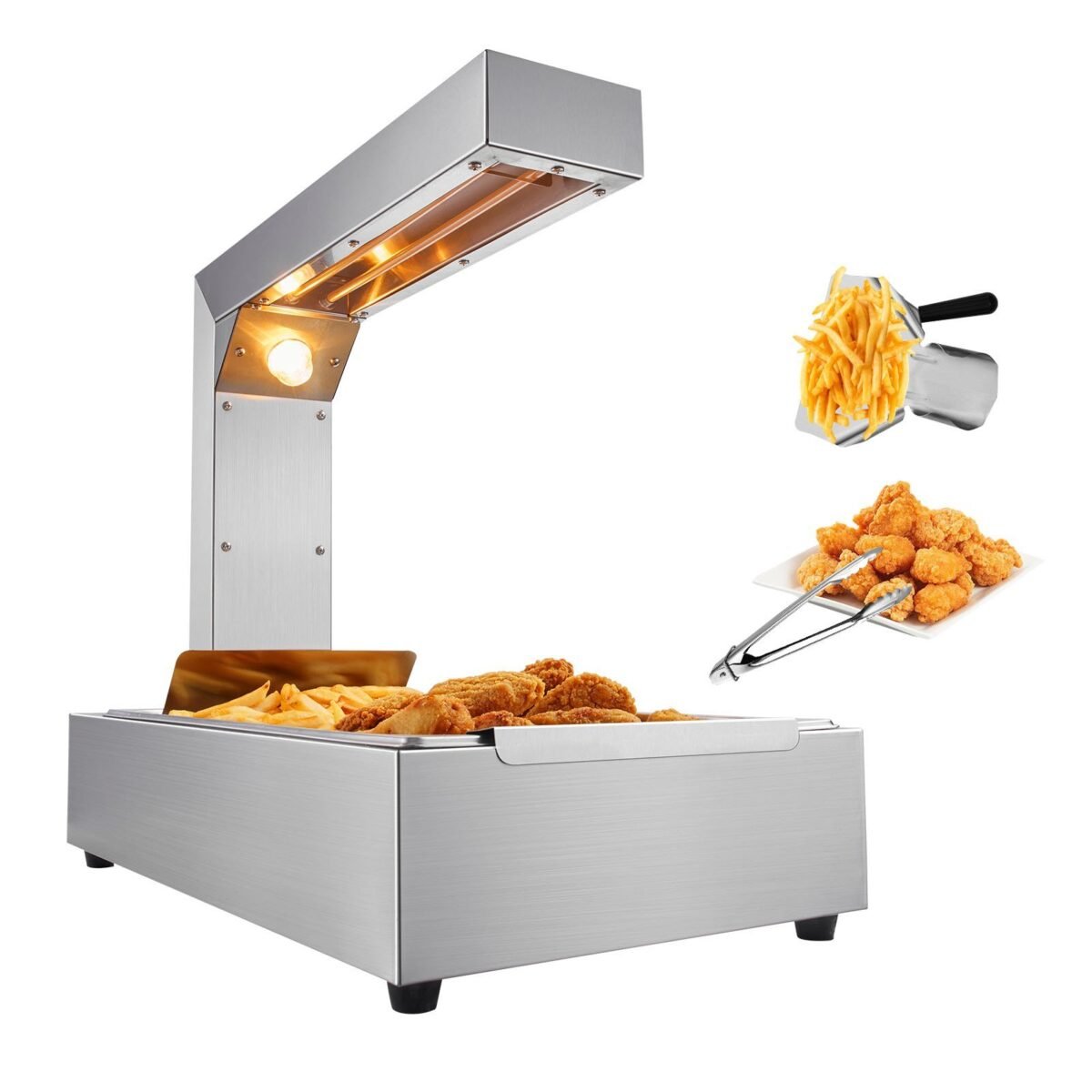 VEVOR HT-620 French Fry Food Warmer, 750W - Image 1