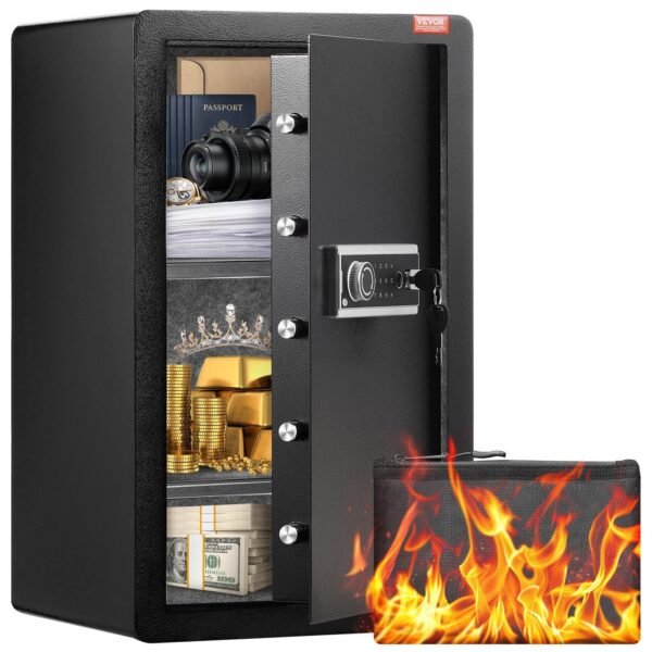 VEVOR SS-700ZW Single Door 4.0 cu.ft Safe Box