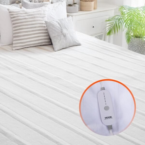 VEVOR HLMP-CF-NFI-F Heated Mattress Pad 54x75