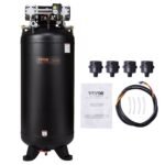 VEVOR FB3500-10A300-1P 80 Gallon Air Compressor 6.5HP 15.5 SCFM@90 PSI 2-Stage 145PSI Oil Free