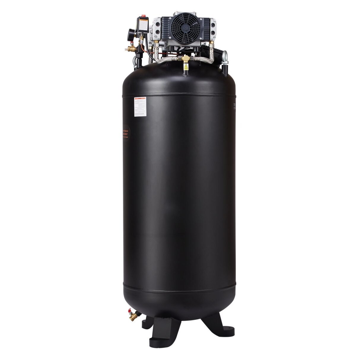 VEVOR FB3500-10A300-1P 80 Gallon Air Compressor 6.5HP 15.5 SCFM@90 PSI 2-Stage 145PSI Oil Free - Image 4