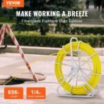 VEVOR JLT-7 Fish Tape Fiberglass, 656 ft, 1/4 inch - Image 12