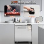 VEVOR KTR-27B Commercial Undercounter Worktop Refrigerator Refrigerator, 28" - Image 9
