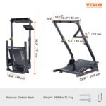 VEVOR G920ZDJ Racing Simulator Steering Wheel Stand - Image 7