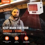 VEVOR BGP2102-50R  Electric Garage Heater, 5000-Watt - Image 12