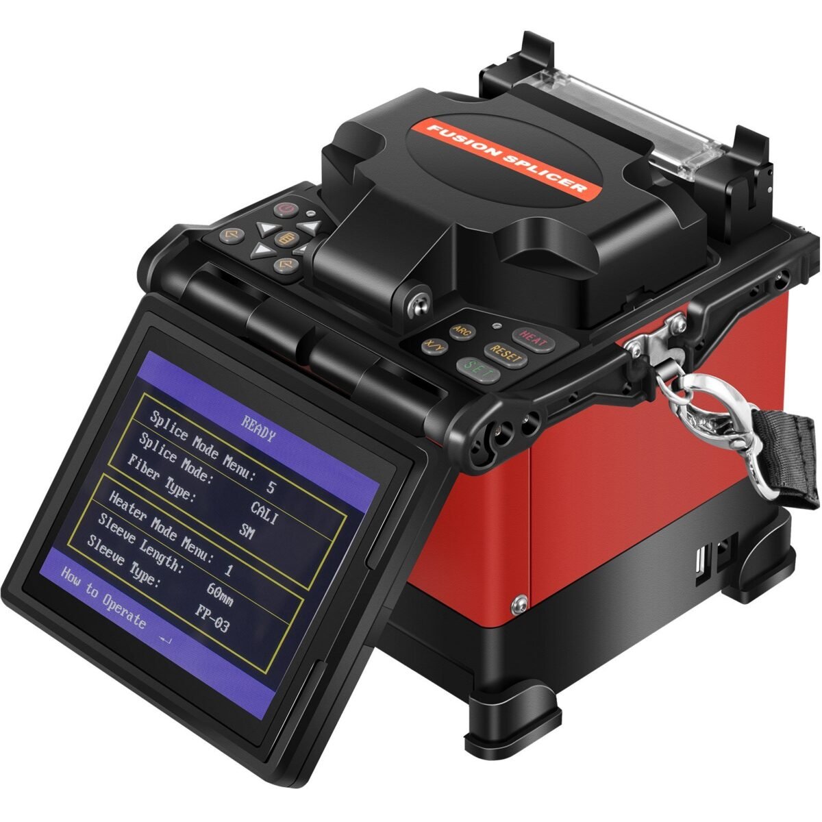 VEVOR FL-2310 Power Meter / FL-210 Fiber Cleaver Fiber Fusion Splicer - Image 2