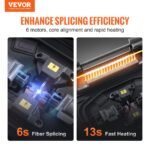 VEVOR ALK-T7 Fiber Fusion Splicer 6 Motors - Image 12