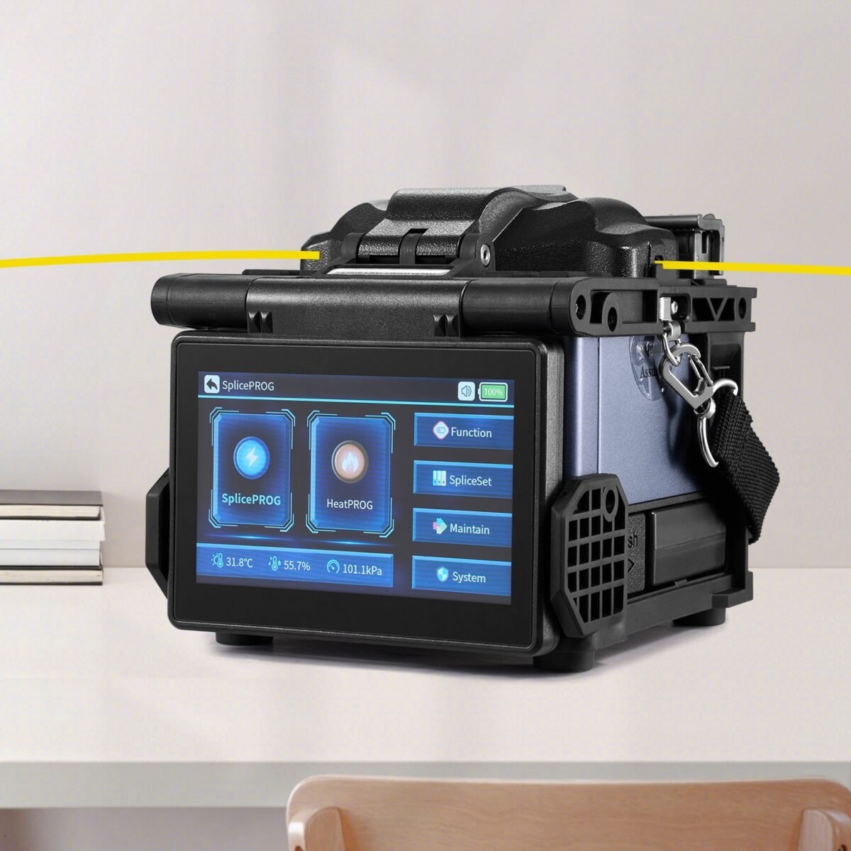 VEVOR ALK-T7 Fiber Fusion Splicer 6 Motors - Image 6