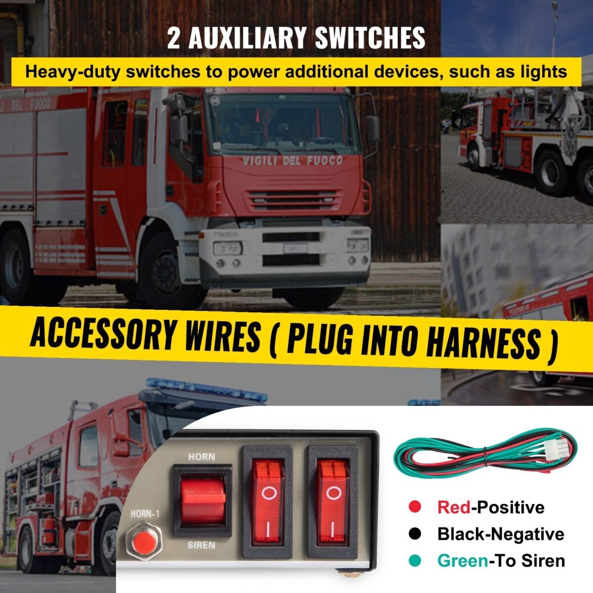 VEVOR 200W Car Warning Alarm - Image 9