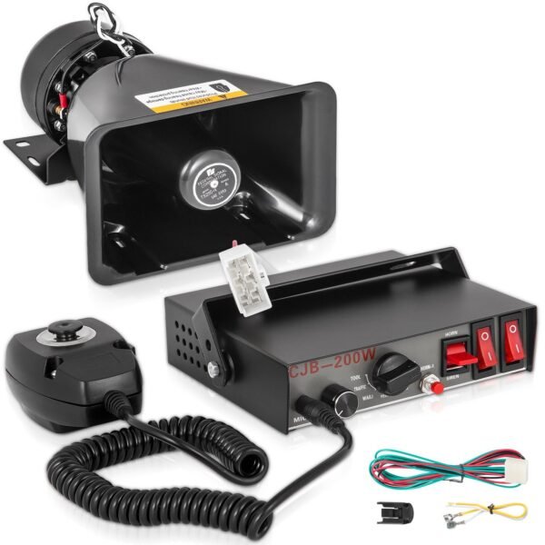 VEVOR 200W Car Warning Alarm