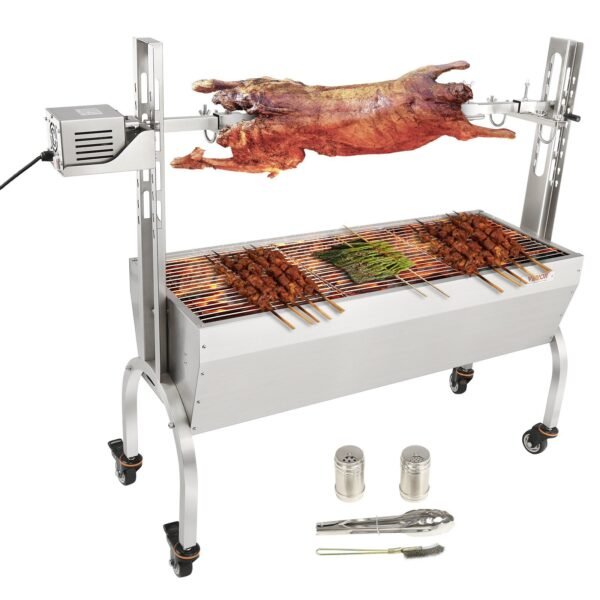 VEVOR 07989 Roaster Spit Rotisserie BBQ Grill