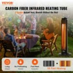 VEVOR T01-G15Y Infrared Heater, 1500W - Image 12