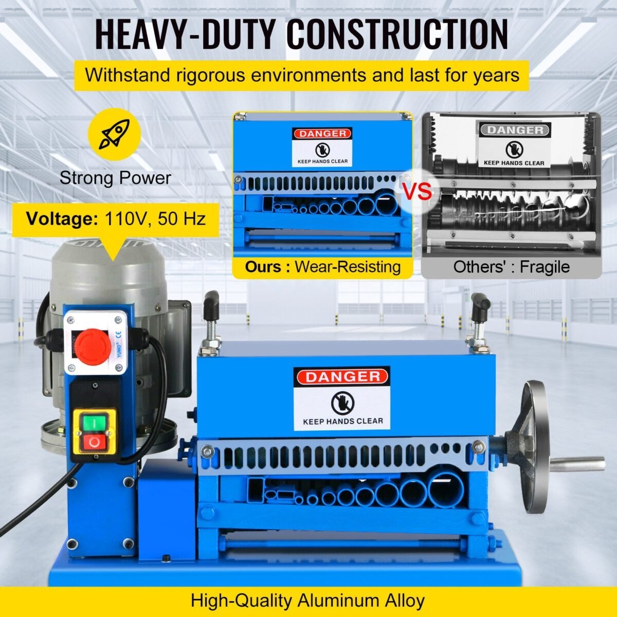 VEVOR Wire Stripping Machine DA 0.06 inch -1.5 inch - Image 11
