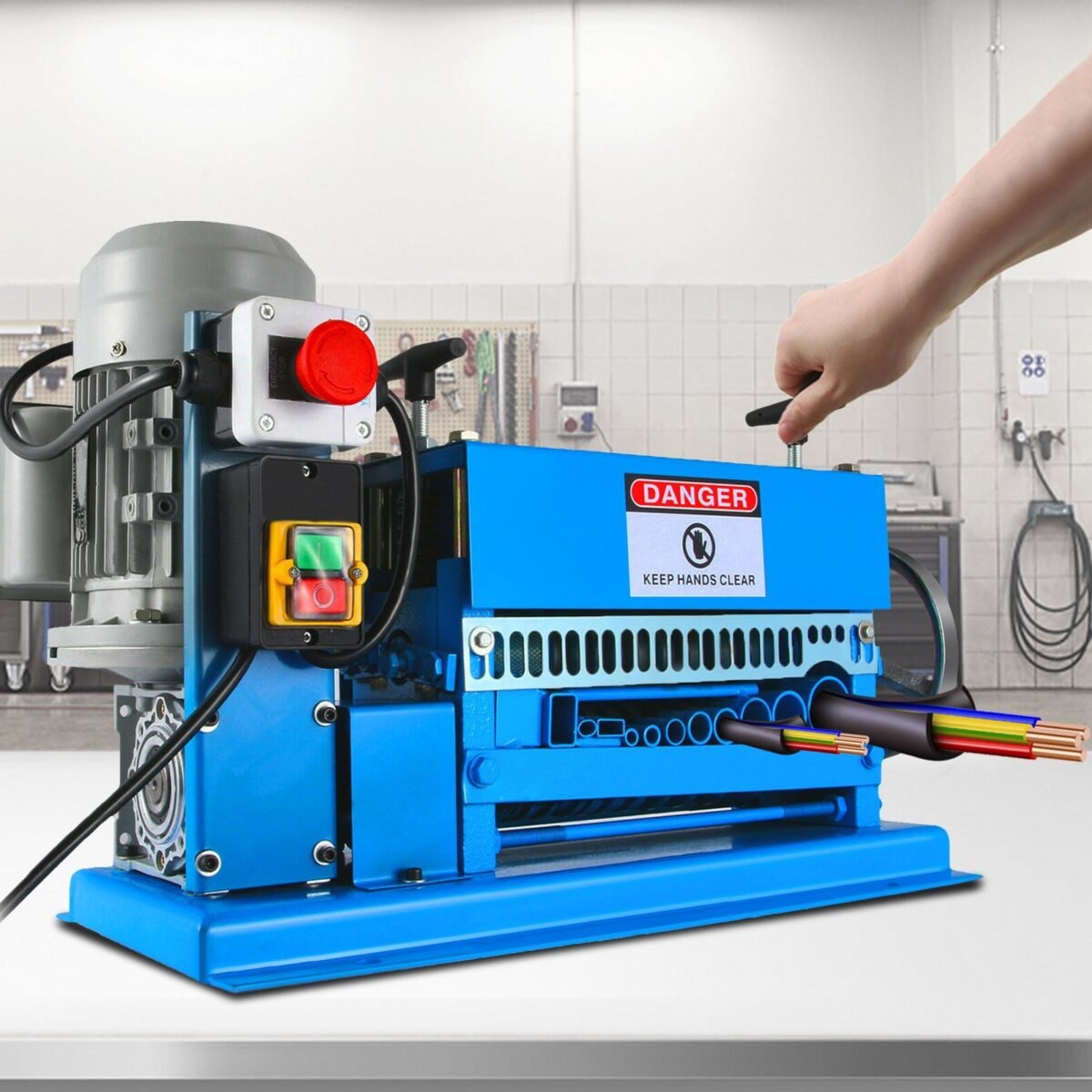 VEVOR Wire Stripping Machine DA 0.06 inch -1.5 inch - Image 6