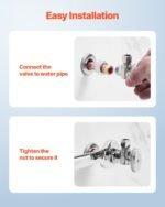 VEVOR JF-07 10-Pack Angle Stop Valve - Image 9