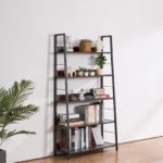 VEVOR C240729W-01 Metal Bookshelf Rustic Bookcase 5-Tier - Image 6