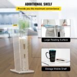 VEVOR Acrylic Podium 45" Tall Plexiglass - Image 5