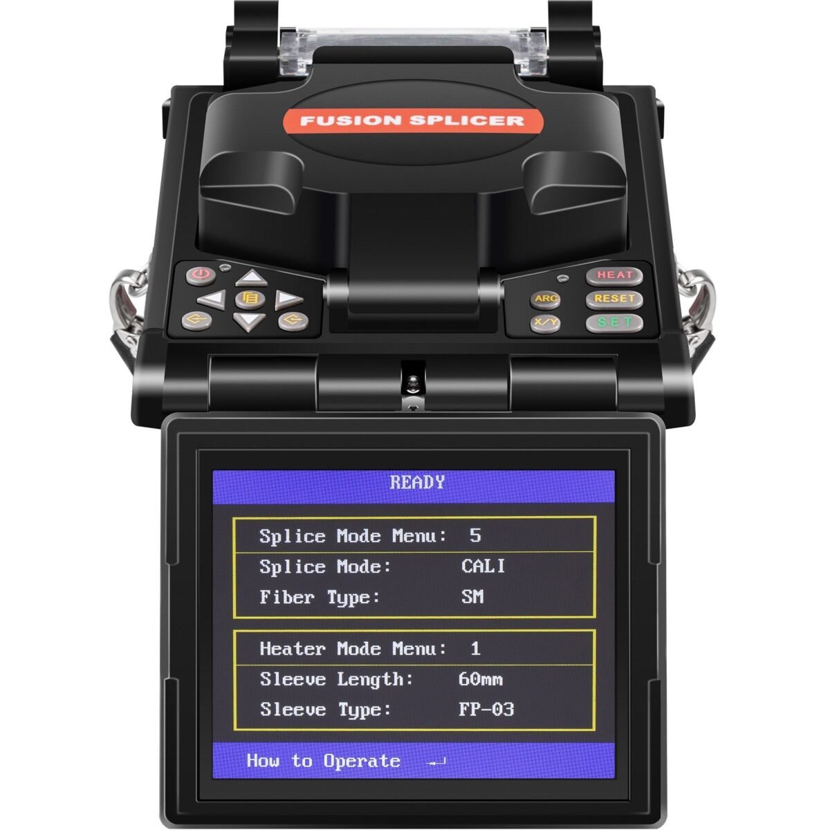 VEVOR JW4108S Fiber Fusion Splicer - Image 5