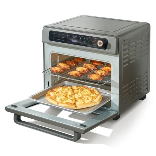 VEVOR TE204-K 12-IN-1 Air Fryer Toaster Oven, 25L