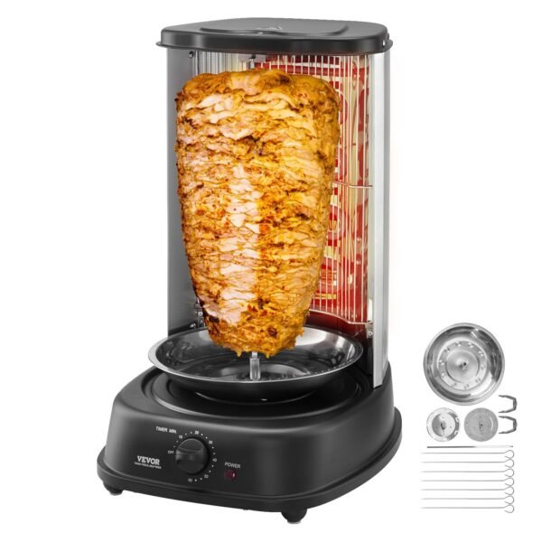 VEVOR TB1022A Stainless Steel Shawarma Grill Machine