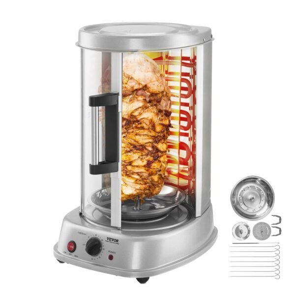 VEVOR TB1023A-F Stainless Steel Shawarma Grill Machine