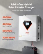 VEVOR LVM3000-24L Hybrid Solar Inverter Charger 3000W - Image 12