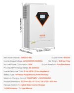 VEVOR EM6200-48L Hybrid Solar Inverter Charger 6000W - Image 7