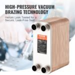 VEVOR EATB28-80 Heat Exchanger, 5"x 12" 80 Plates - Image 9
