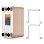 VEVOR EATB28-80 Heat Exchanger, 5"x 12" 80 Plates