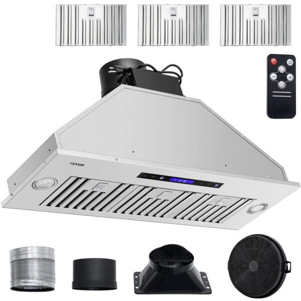 VEVOR SV198B2-I36 Insert Range Hood, 900CFM