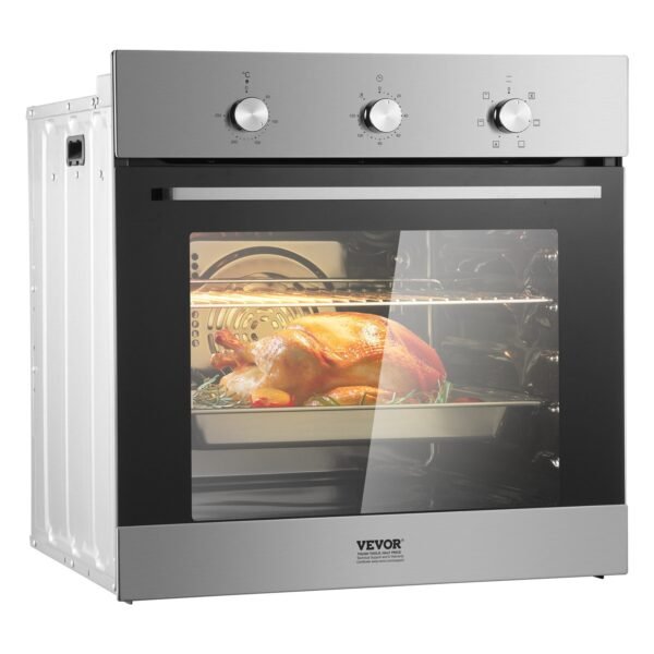 VEVOR BIL66M2-A5-03 Single Wall Oven 24"