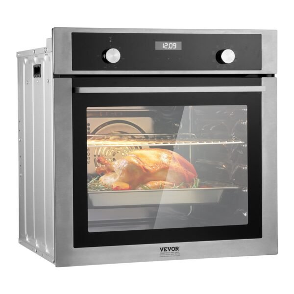 VEVOR BIL69Tb2-B5-09 Single Wall Oven 24"