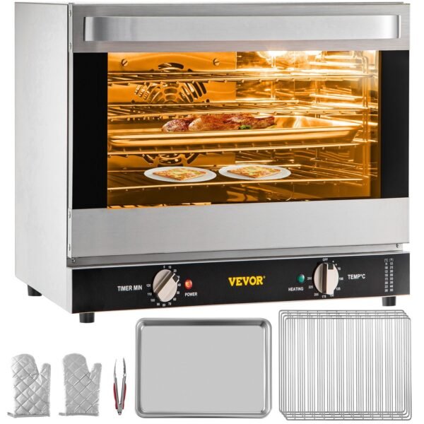 VEVOR FD-66 Commercial Convection Oven, 66L/60Qt